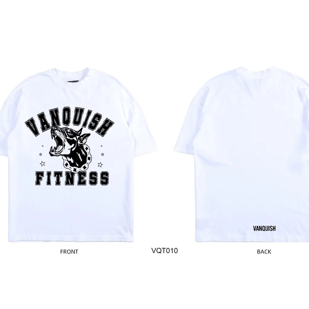 Áo Thun Nam Gym Street Thoáng Mát Hè Dáng Rộng Cotton