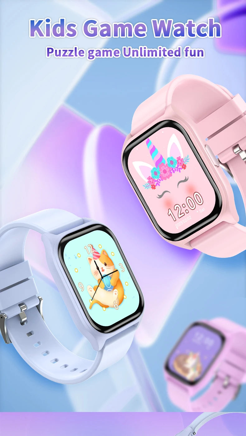 Đồng hồ thông minh trẻ em, theo dõi sức khỏe, thể thao