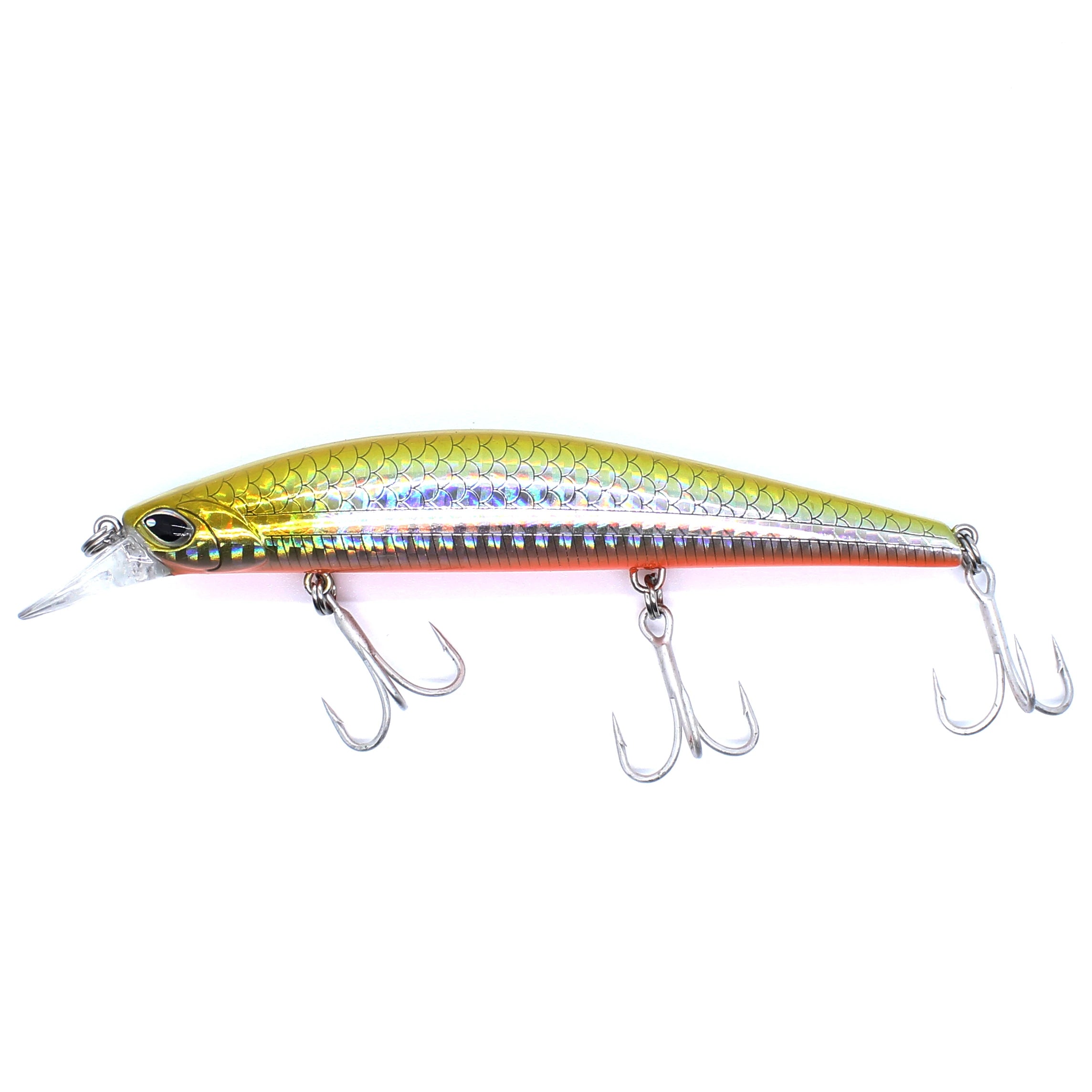 AOCLU-Minnow Jerkbait Wobbler, Deep Hard Bait Lure, Magnet Weight Transfer, Long Easy Distance Cast, 120mm, 20g Diving, 1.8m