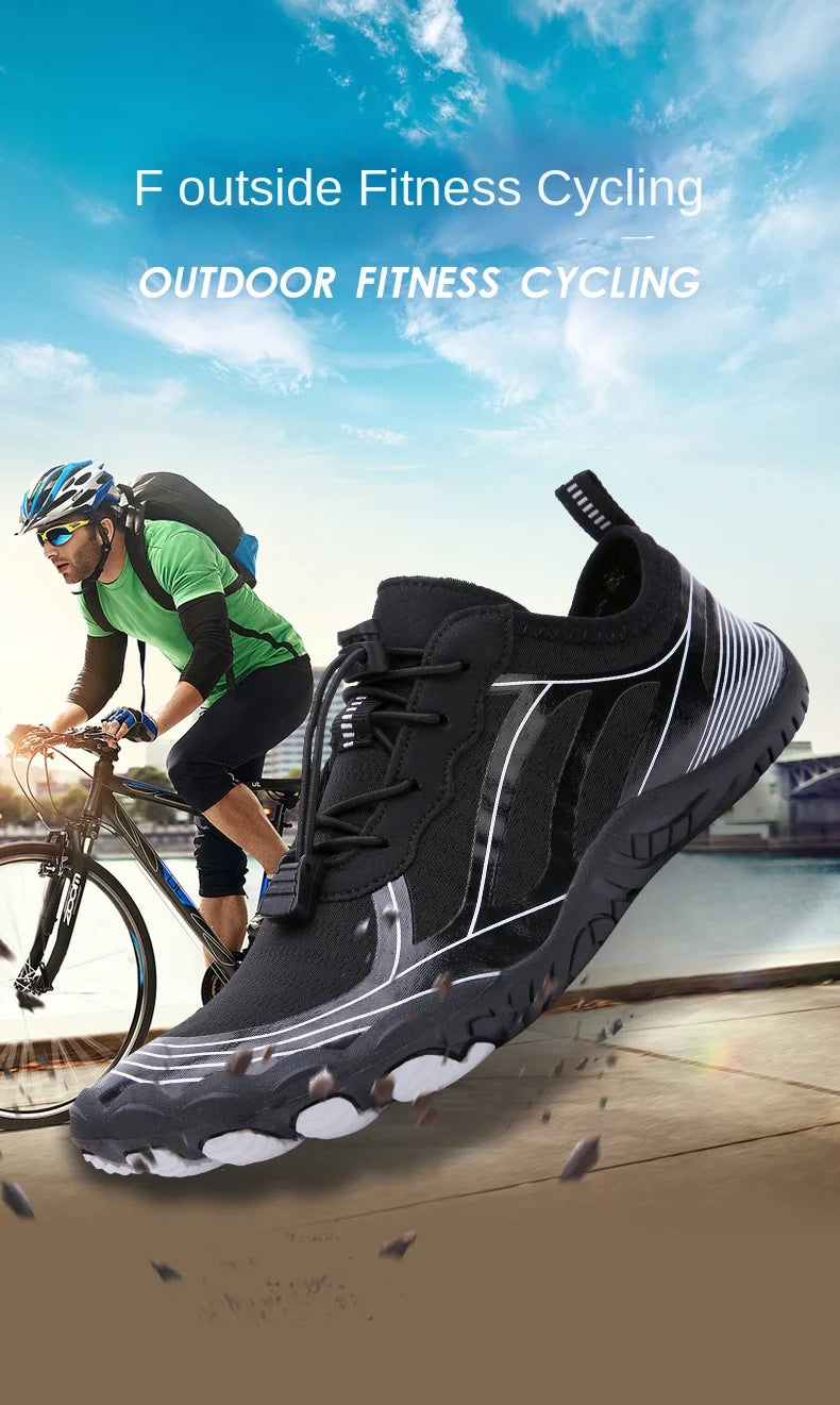 Multi-function Men's and Women's Sports 5-Finger Wading Shoes