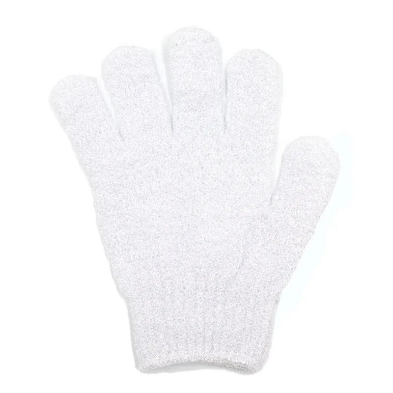 5/10 New Pieces Exfoliating Bath Gloves Double Sided Bath Gloves for Beauty Spa Massage Skin Shower Scrubber Bathing Accessories