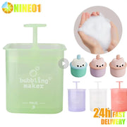 Máy tạo bọt xanh lá, hình tay cầm bọt, nhiều màu sắc khác, giao hàng nhanh 24h.