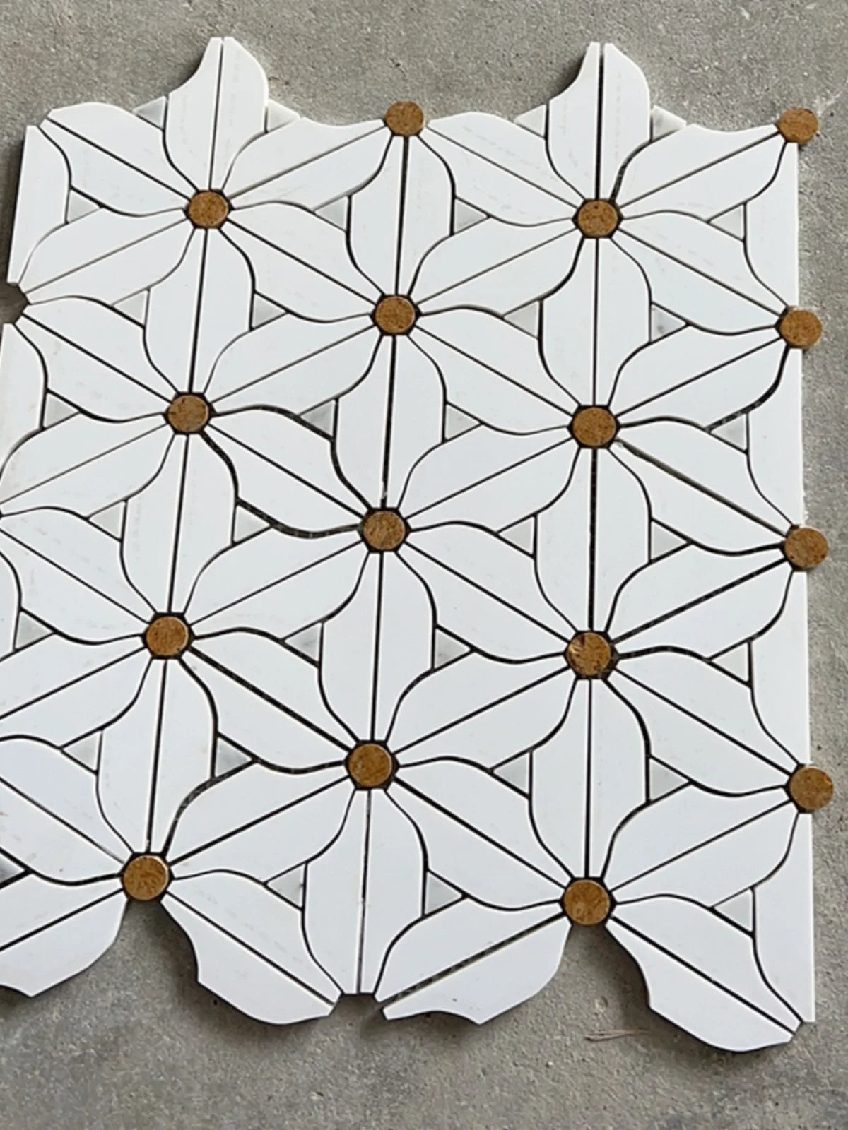 natural marble mosaic, pattern. Parquet stone background wall bathroom kitchen dining room wall tile  room decoration