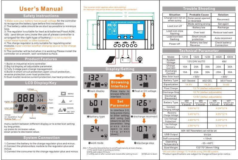 XINPUGUANG solar panel complete kit 12v /24V photovoltaic panel 50W 100W cells Solar Battery Charger Car Boat House balcony