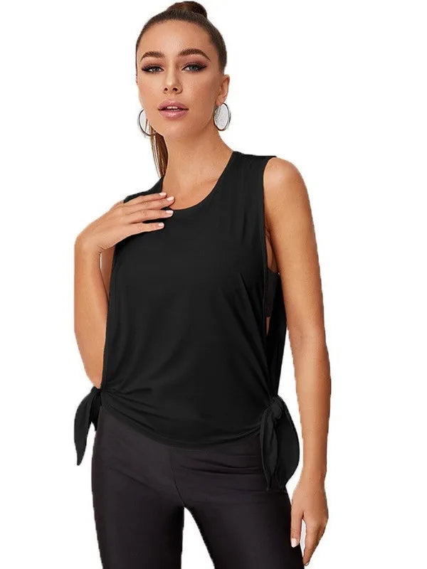 Women's Sleeveless Yoga Top - Breathable and Active Sports
