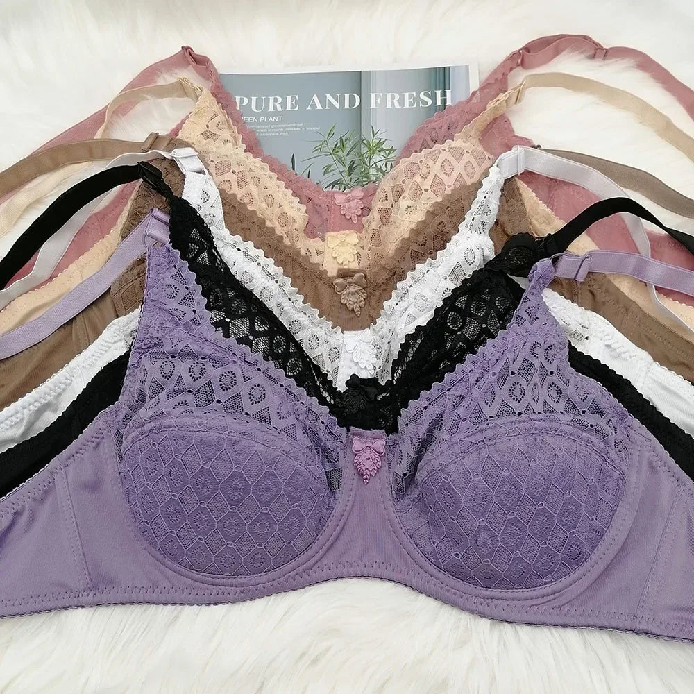 Comfortable Supportive Lace Bra C18