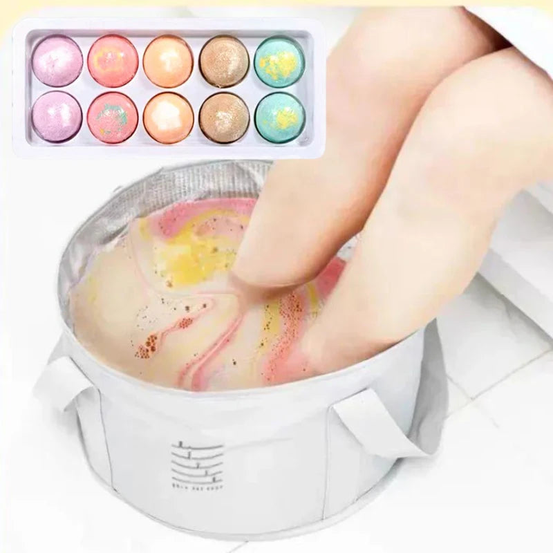 Bộ 10 Viên Tắm Thơm Thảo Dược Handmade Khách Sạn - Daisan Mart