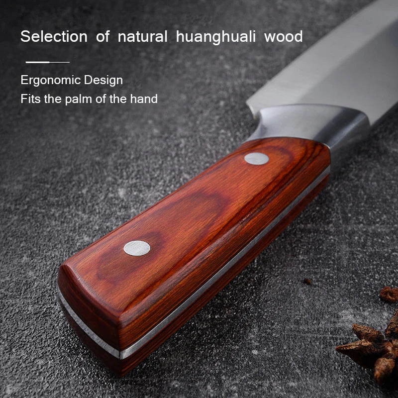 Multi-purpose Stainless Steel Boning Knife for Cutting Meat and Vegetables
