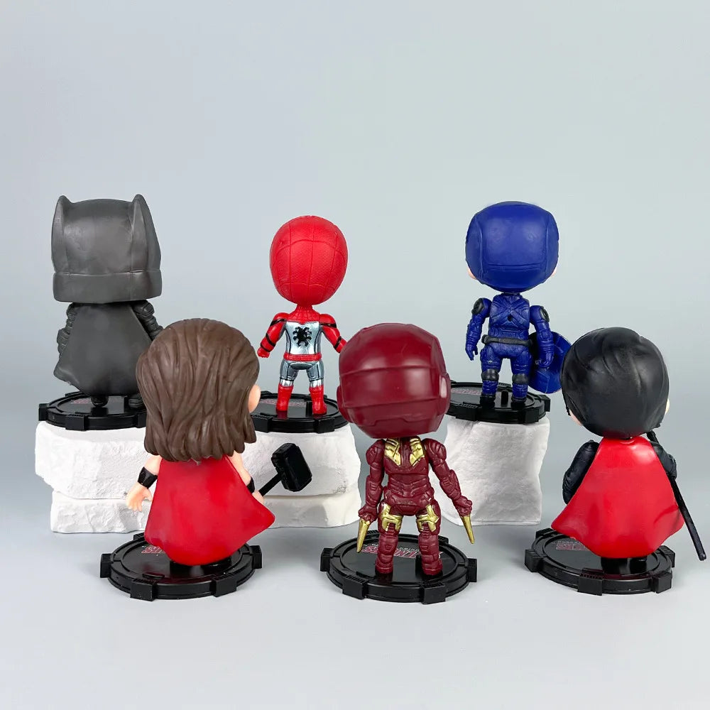 Marvel Anime Iron Spiderman Superhero Model