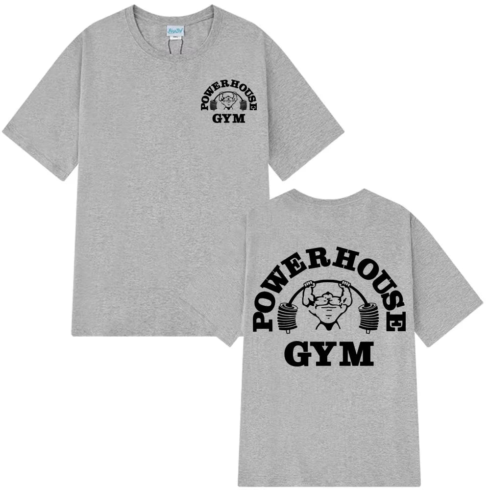 Áo Thun Olympia Gym Unisex Cotton Vintage Năng Động - Daisan Mart
