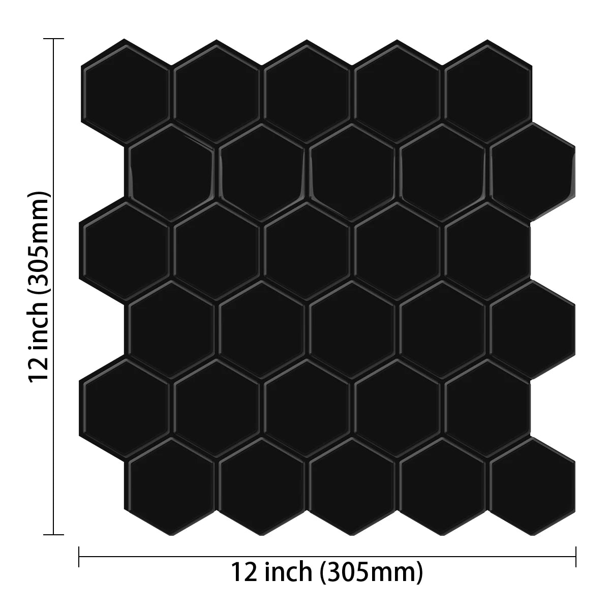 Lát Dán Tường 3D Tổ Ong - Bếp & Phòng Tắm - Daisan Mart