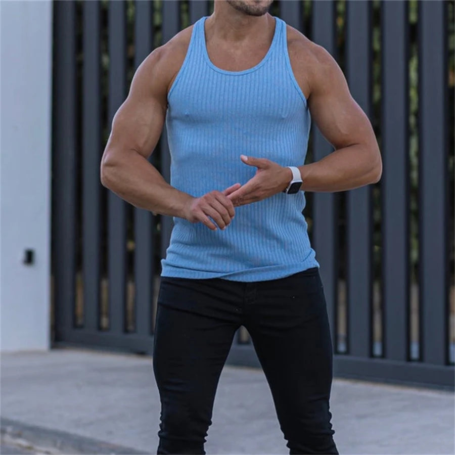 Áo Tank Top Nam Tập Gym 2025 Thoáng Khí Thể Thao - Daisan Mart