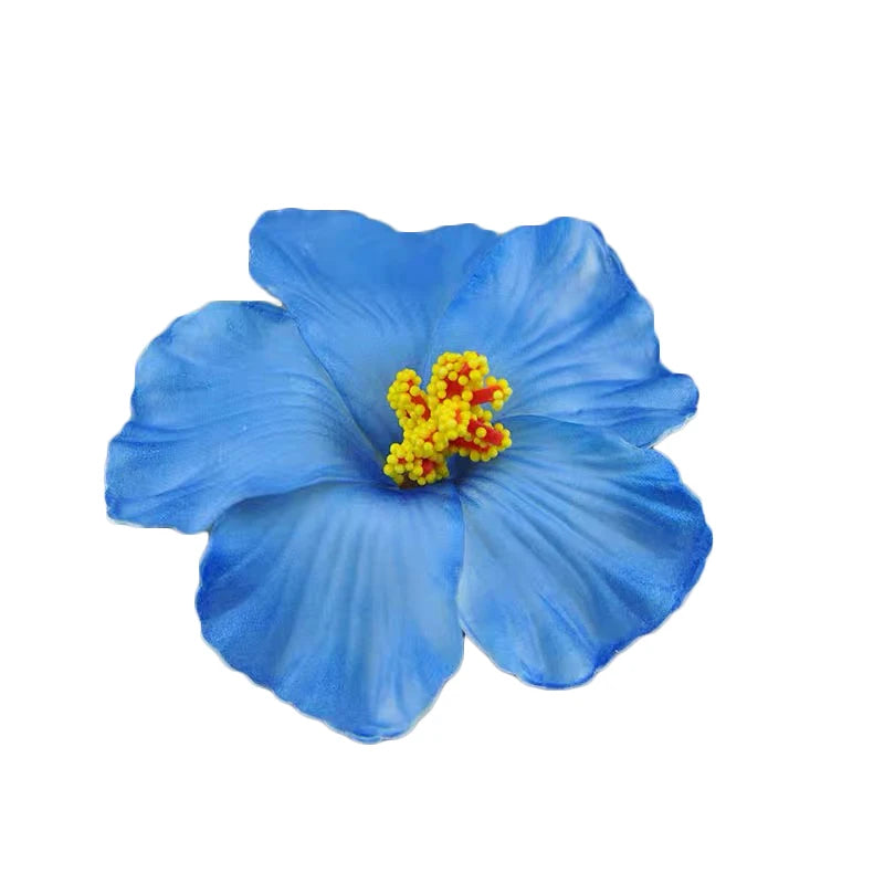 Kẹp Tóc Hoa Plumeria & Hibiscus - Trang Sức Mùa Hè