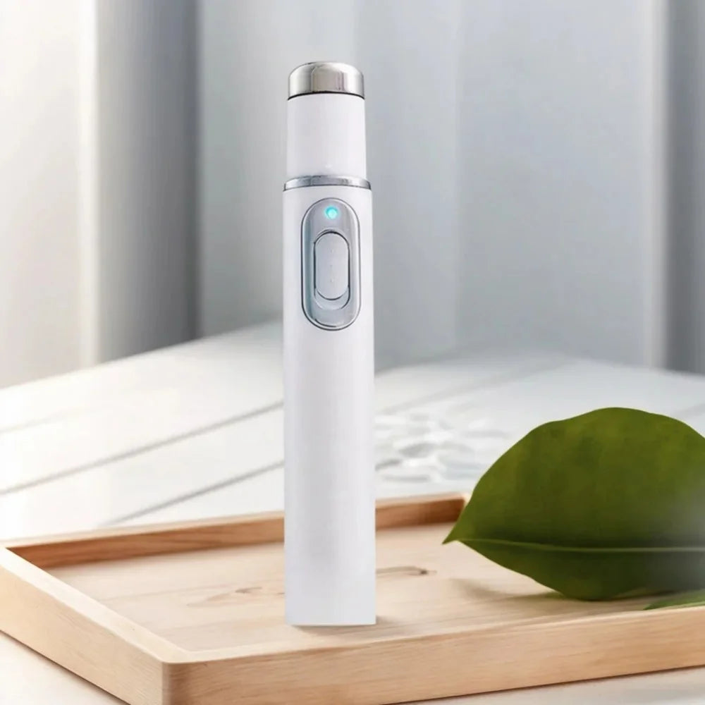 Blue Light Vibrating Eye Massager - Reduces Dark Circles &amp; Eye Bags