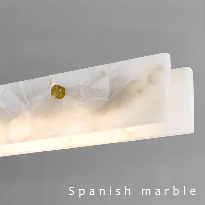 Modern Luxury LED Marble Ceiling Lamp