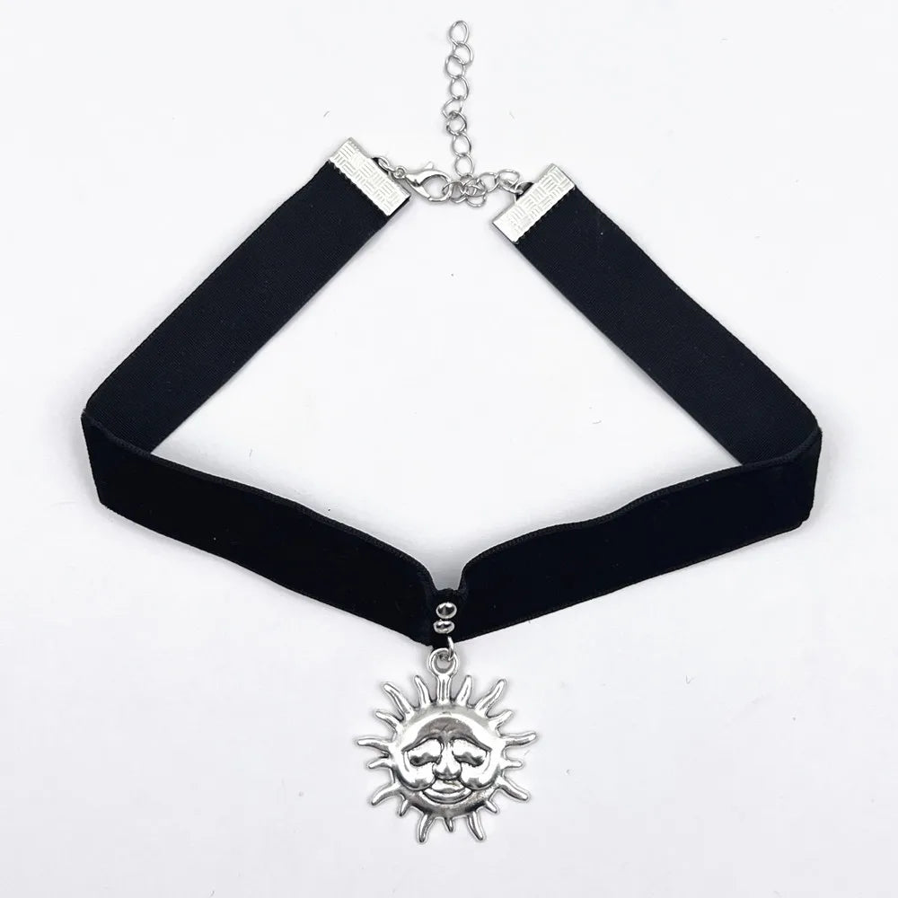 Movie Leon The Professional Cosplay Matilda Necklace Sun Punk Gothic Choker Chain Halloween Prop - Daisan Mart