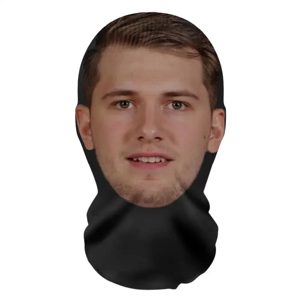 Mặt Nạ Đen 3D Lưới Thoáng Khí Trùm Đầu Cosplay