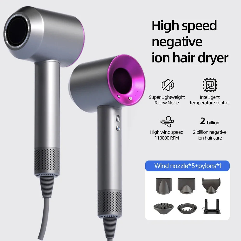 Travel Negative Ion High Speed ​​Bladeless Hair Dryer