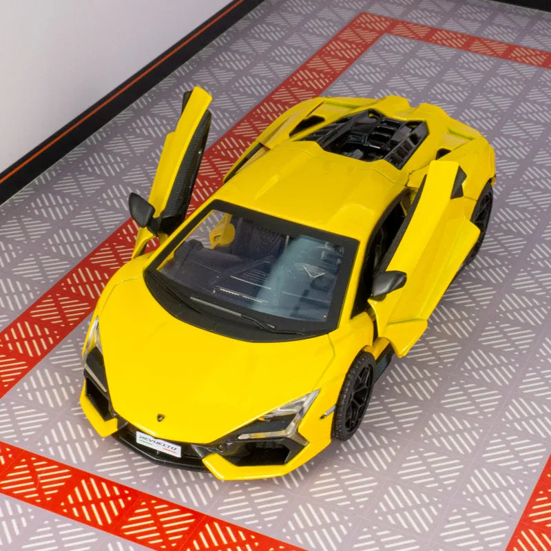 Mô Hình Xe Lamborghini Revuelto Hợp Kim Kéo Lùi Trẻ Em - Daisan Mart