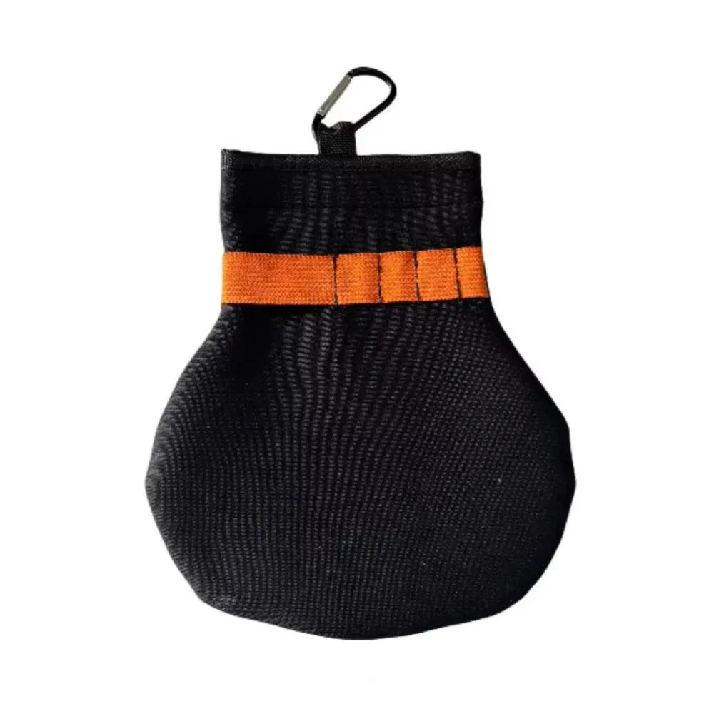 Convenient Golf Ball Bag with Durable Metal Clip