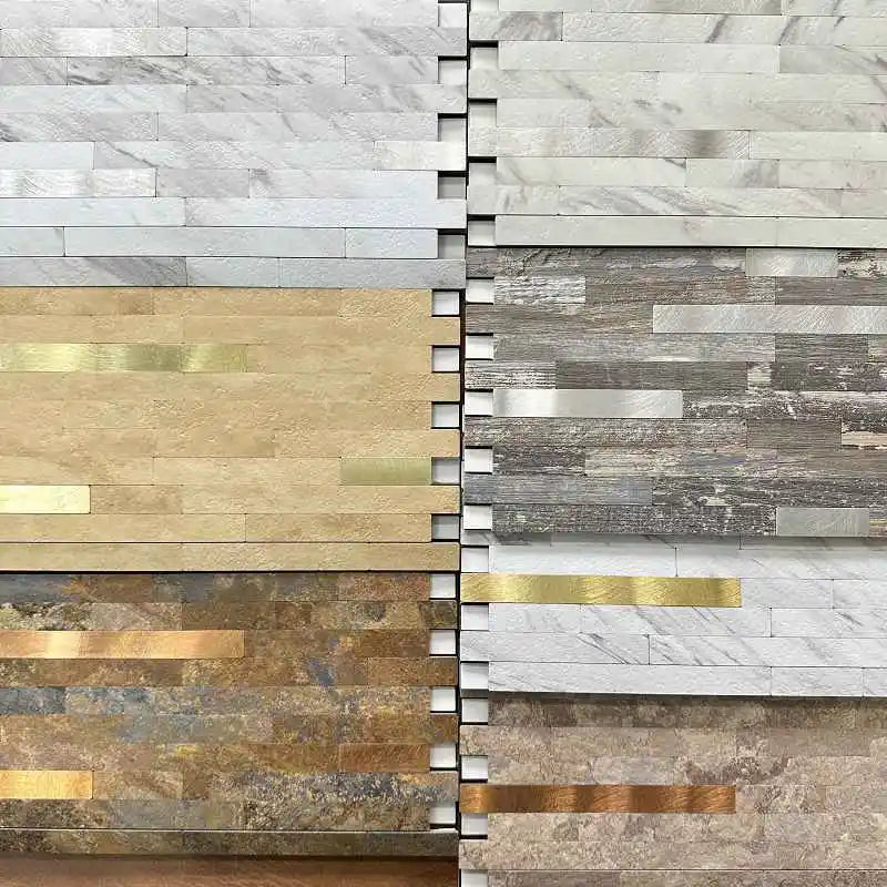 Gạch Dán Tường Nhôm Chống Nước 4 Miếng Nhà Bếp