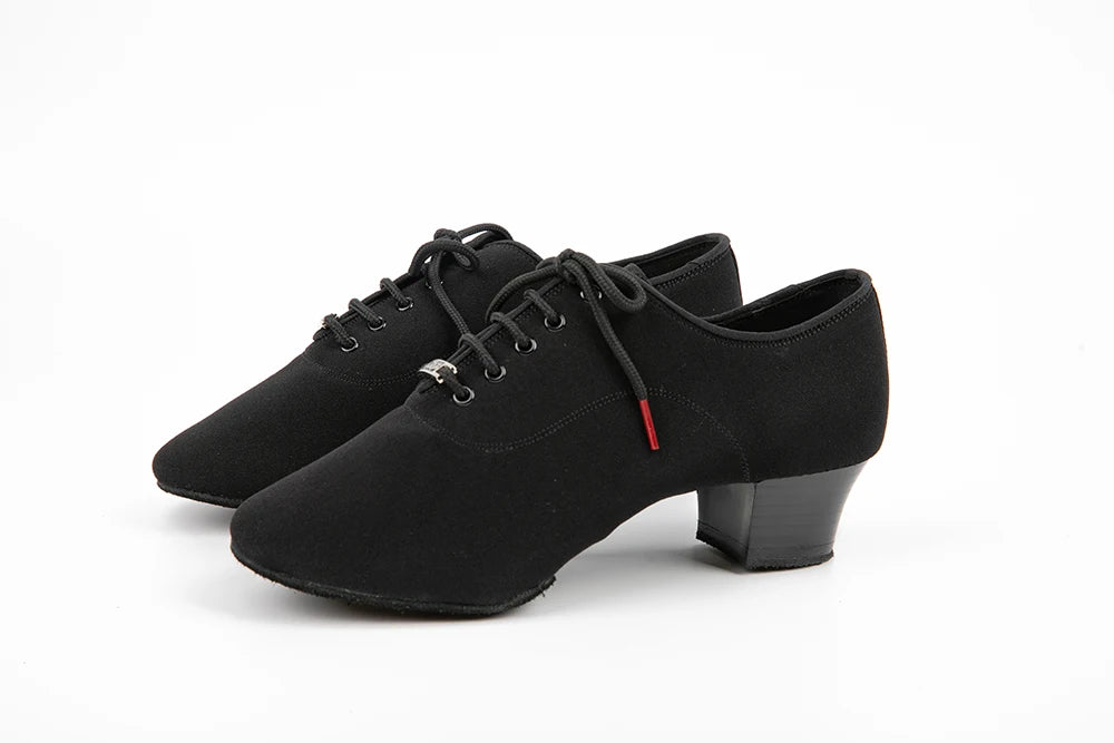 Men's Latin Dance Shoes Canvas Soft Sole 4.5cm
