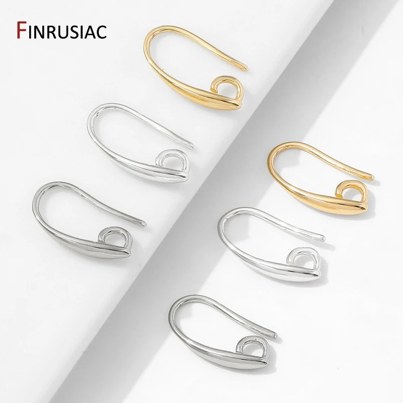 14K Gold Plated Earring Hooks - DIY Jewelry Making Accessories