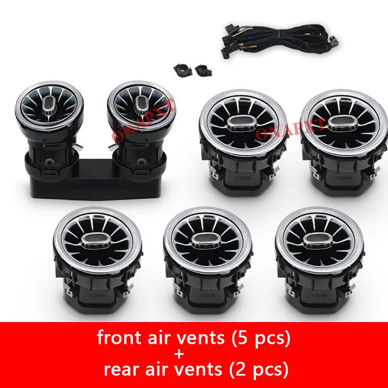 64 Color Neon LED Strip for Mercedes C/GLC Air Vents