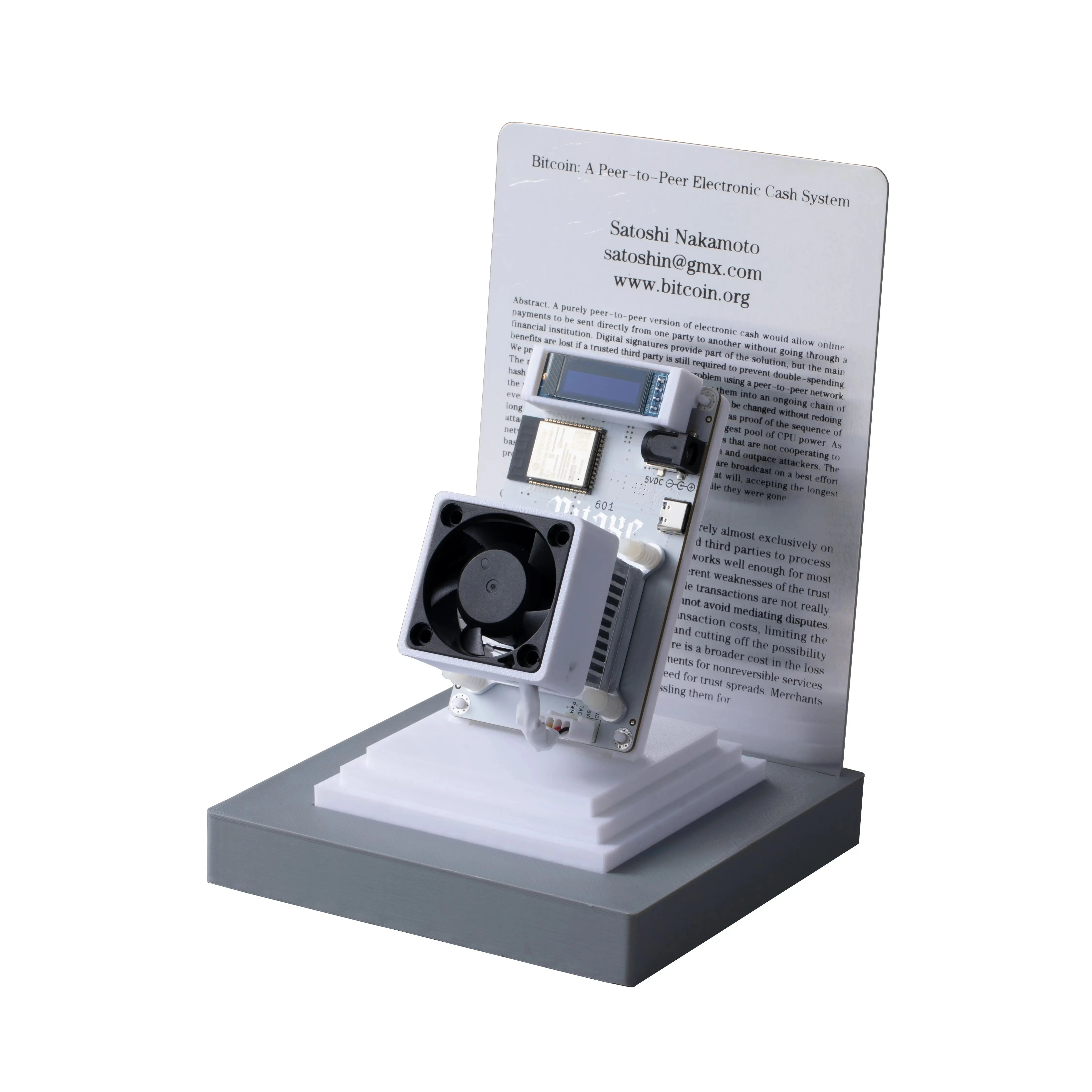 Factory direct supply Latest Bitaxe Gamma 601 1.2th/s 18W Open Source Bitcoin Miner With Power Supply