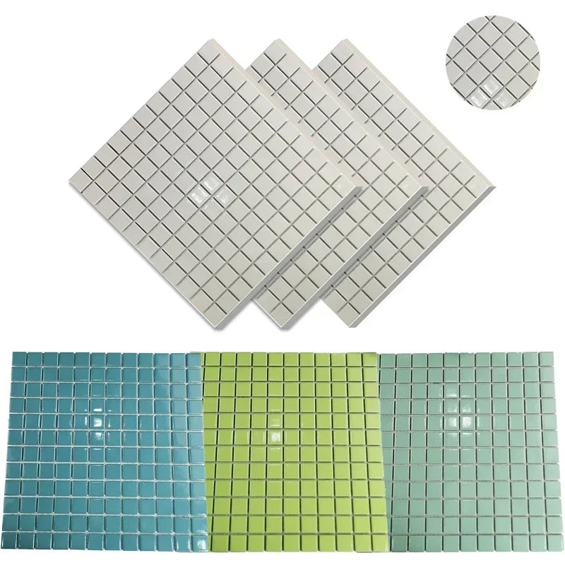 Gạch Mosaic Gốm Ốp Lát Hồ Bơi, Nhà Tắm, Bếp
