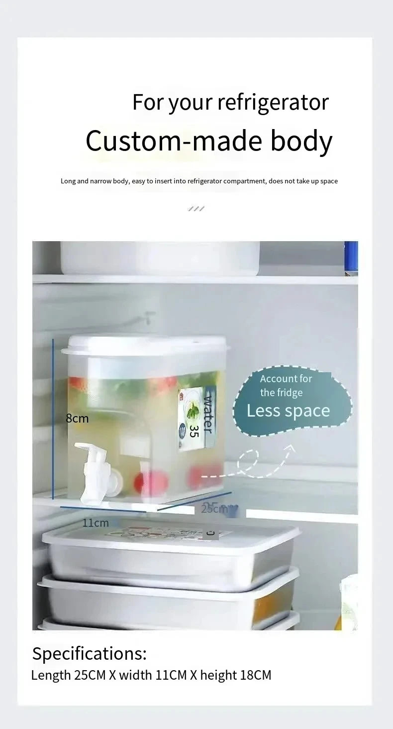 Bình Nước Lạnh 3.5L/5L Có Vòi Tiện Dụng Mùa Hè - Daisan Mart