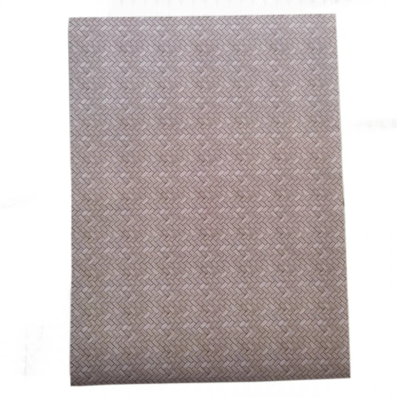 20*30cm model tile sticker build materials flooring without textured static tile road brick pattern DIY stickers self-adhesive