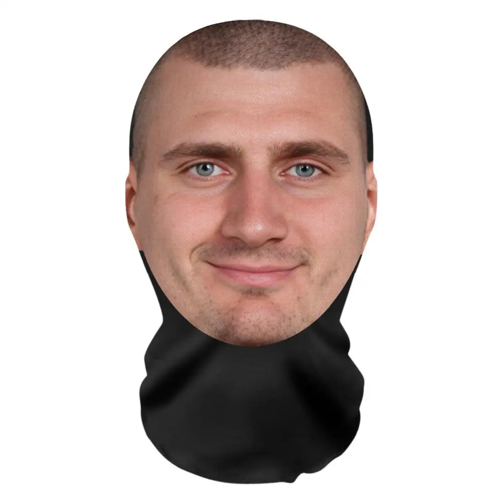 New 3D Printed Mask Full Face Mask Simulation Character Celebrity Face Funny Headgear for Fans Cosplay Role Play Face Mask - Daisan Mart