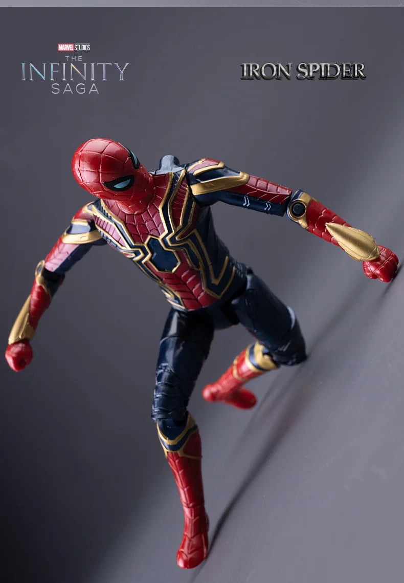 Anh Hùng Siêu Phẩm - Mô Hình Iron Man & Spider Man - Daisan Mart