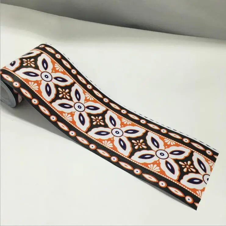 Waterproof PVC Wall Panels Self-Adhesive Skirting Board - Bathroom Safe Tile Border Sticker for Shower Corner Guard