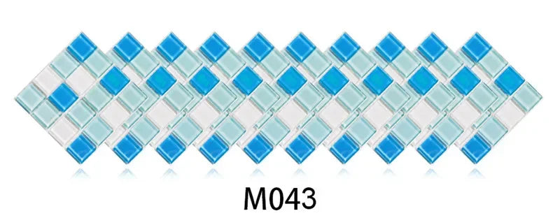 10pcs/set Marble Mosaic Tiles Wall Sticker Transfers Flat Covers for Kitchen Bathroom Stitching Stickers Self-adhesive Removable