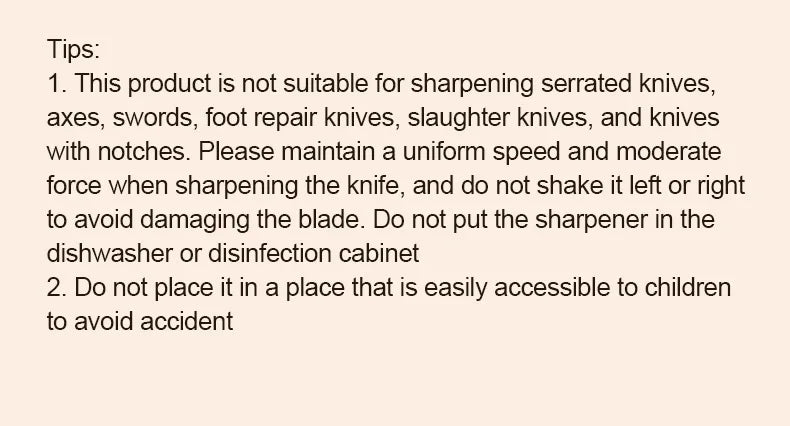 4 speed multi-function electric knife sharpener for kitchen.