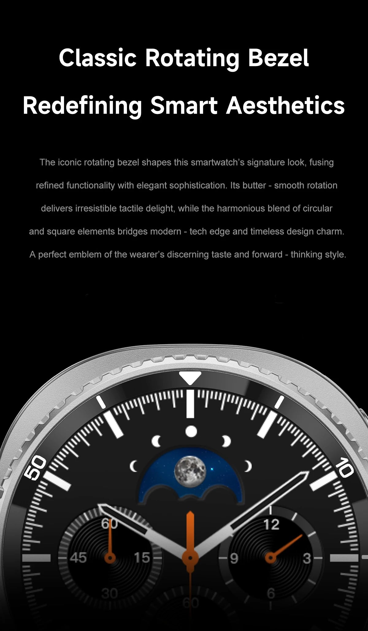 2025 Classic 8 Smartwatch - Luxurious &amp; Durable