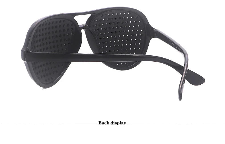 Eyesight Improvement Eyewear Vision Care Wearable Corrective Glasses Improver Stenopeic Pinhole Glasses Anti-fatigue Protection