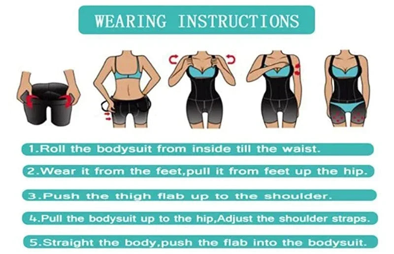 AfruliA Slim Waist - Body Suit Tummy Shaper