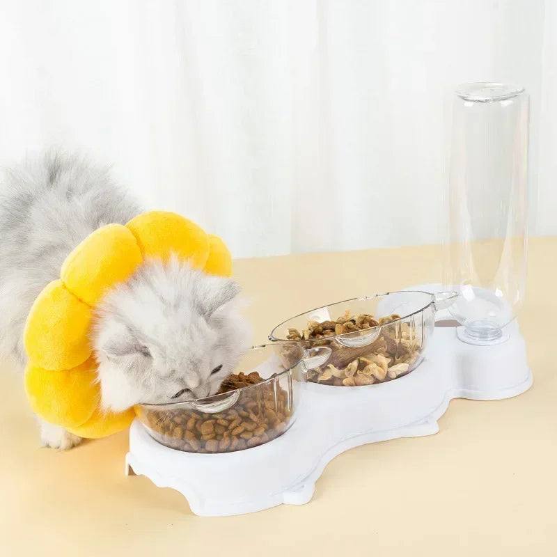 3-in-1 Spill-Proof &amp; Automatic Pet Bowl