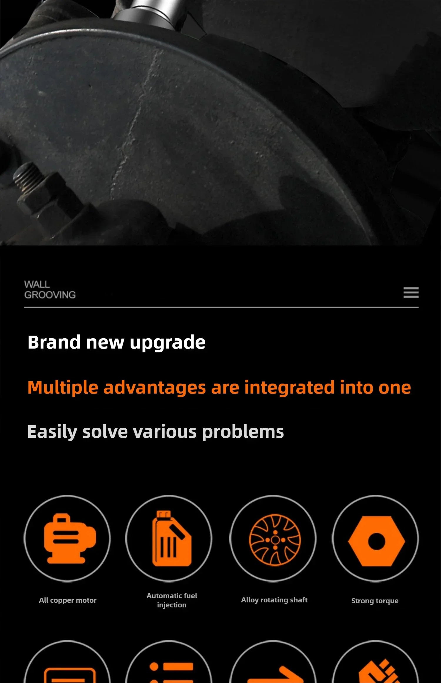 Electric Wrench 220V Plug-in High Power Auto Repair Tower Crane Industrial Grade High Torque Heavy Impact Electric Air Cannon