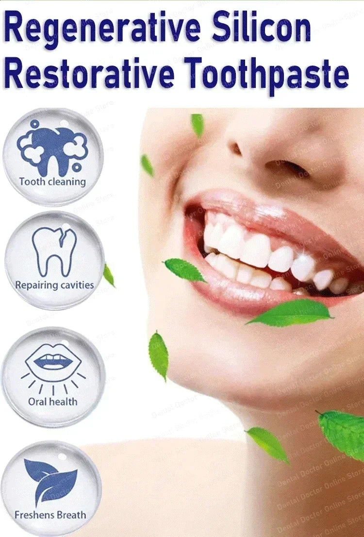 Anti Decay Toothpaste repairs cavities, removes cavities, cleans plaque, whitens teeth, and freshens breath - Daisan Mart