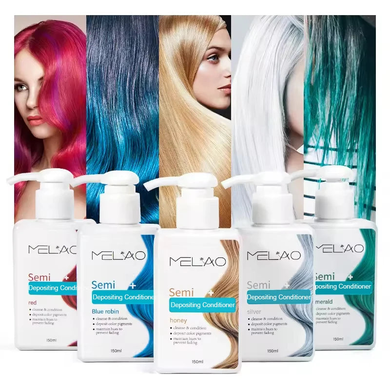MELAO - Semi-Permanent Hair Dye Conditioner, Not Tested on Animals.