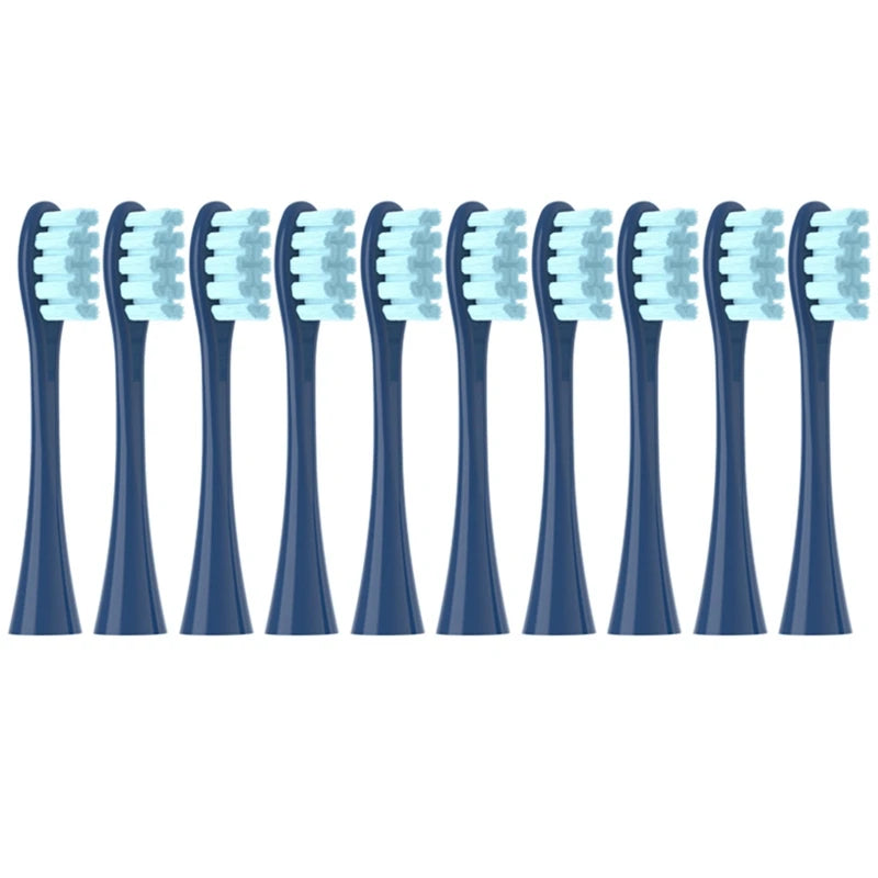 10PCS Replacement Brush Heads For Oclean Flow/X/ X PRO/F1/ One/ Air 2 Electric Toothbrush Toothbrush Replacement Head A