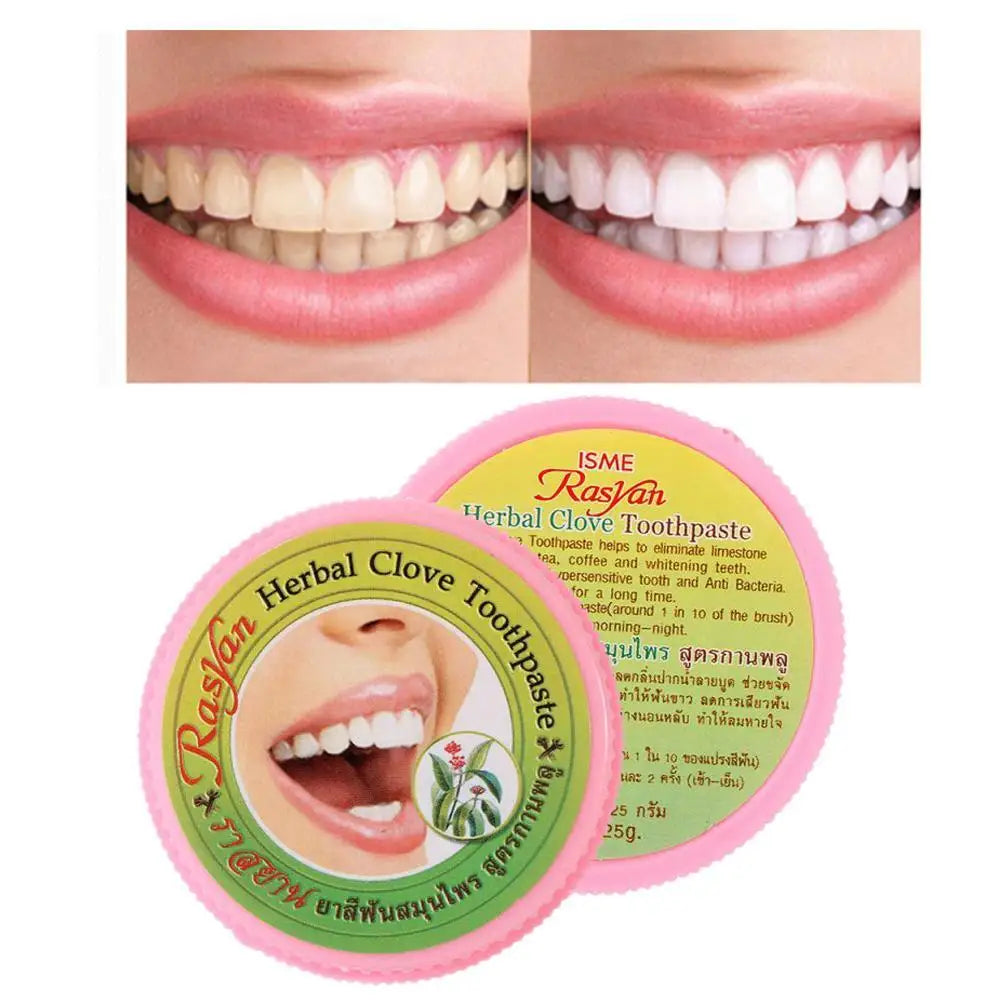 Natural Herbal Toothpaste Keep Mouth Fresh Whitening Toothpaste Herbal Clove Toothpaste - Daisan Mart