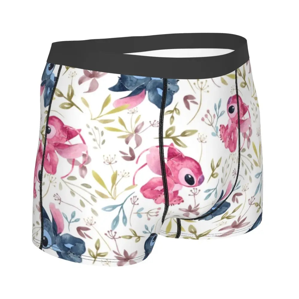 Quần Sịp Nam Lilo Stitch Thoải Mái Phong Cách Anime