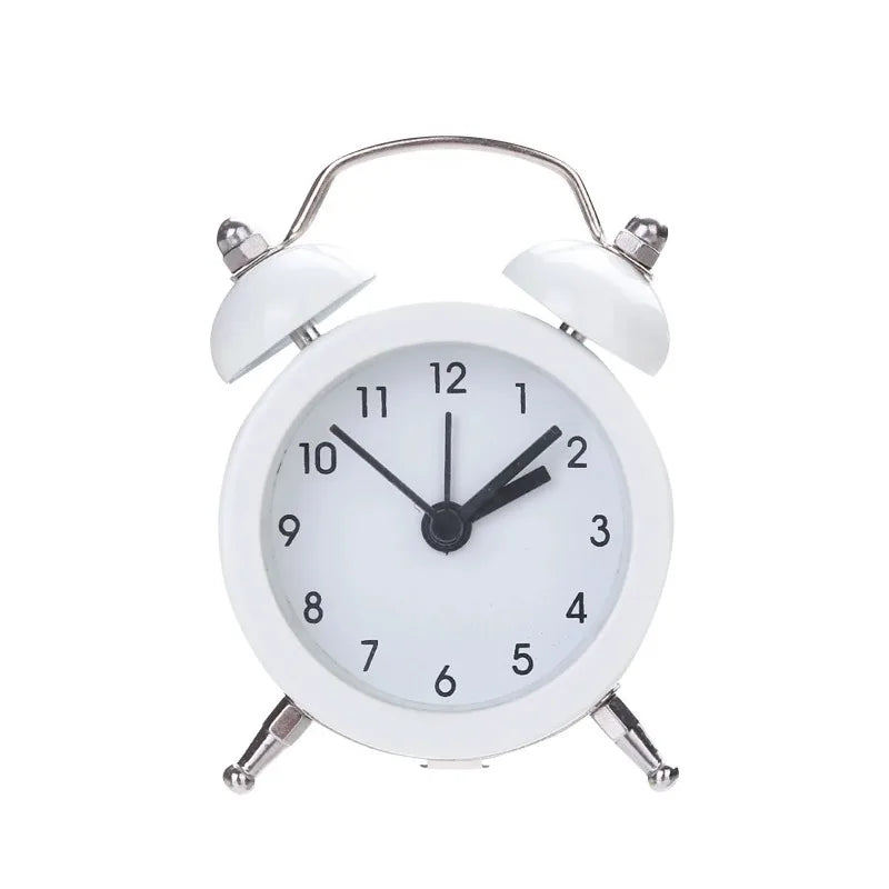 Đồng Hồ Báo Thức Đôi Chuông Im Lặng Phong Cách