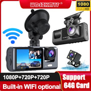 CamX3 - WIFI Car Dash Cam, 2/3 Lenses