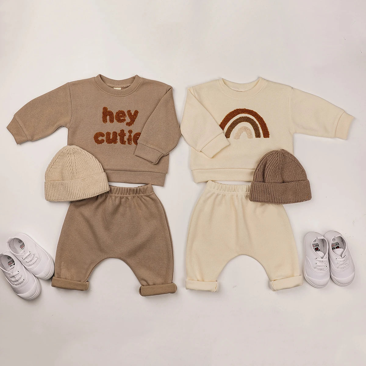 Baby Fall Winter Outfit Sweater &amp; Loose Pants